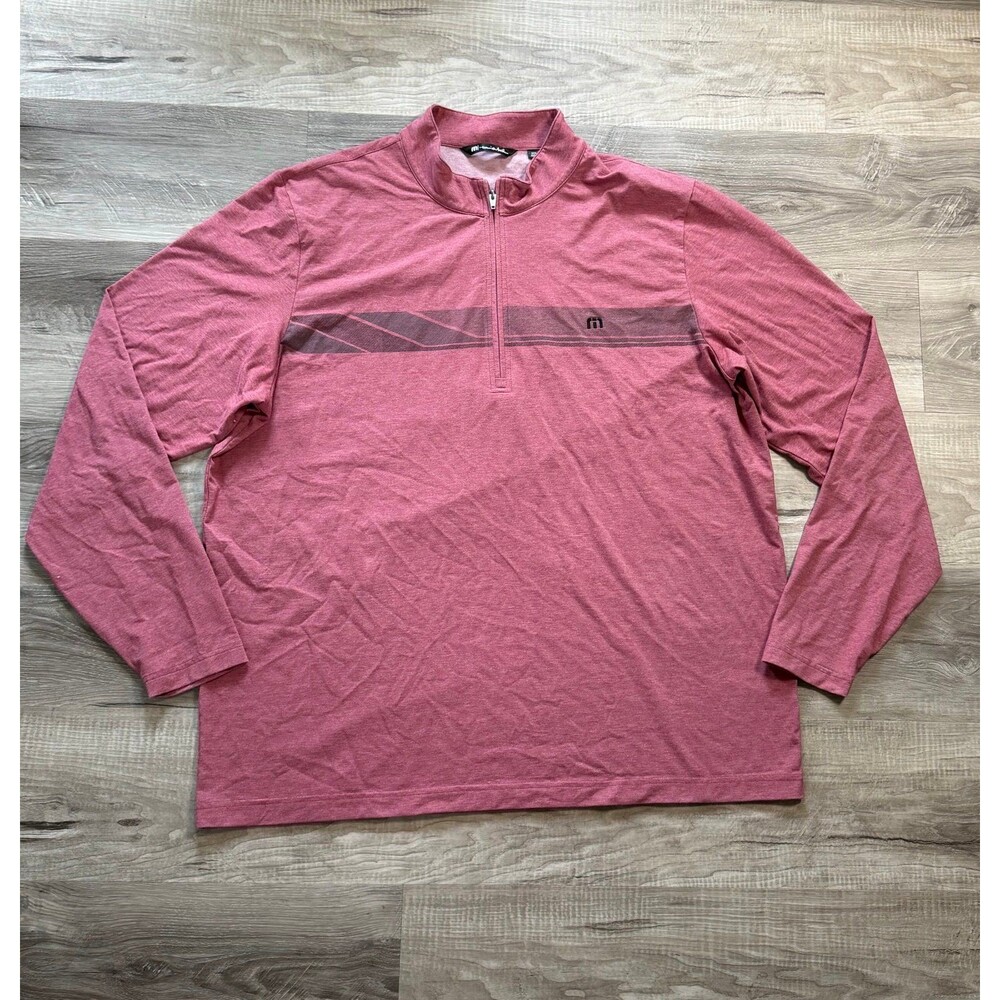 Travis Mathew LS Quarter Zip Men’s XXXL Sweater Pullover 1/4 Performance
